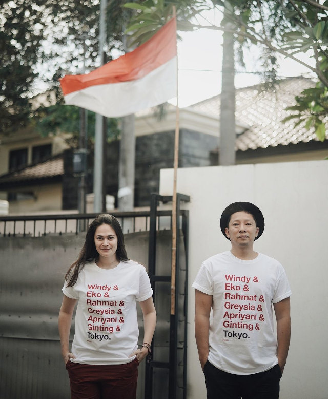 Keseruan Selebritas Indonesia Rayakan HUT Ke-76 RI