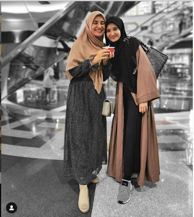 Zaskia dan Shireen, Duo Jelita Sungkar yang Asyik dan Solid