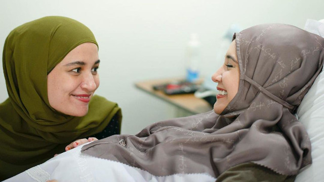 Zaskia dan Shireen, Duo Jelita Sungkar yang Asyik dan Solid