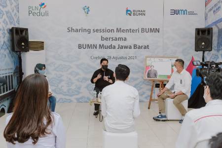 Menteri BUMN Apresiasi PLN Dukung 8 Ribu UMKM Hadapi Pandemi