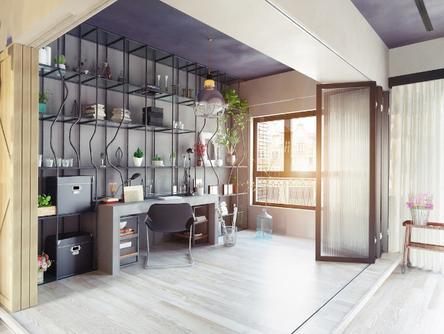 Inspirasi Sekat Fleksibel,  Partisi Sekaligus Elemen Estetika Ruang