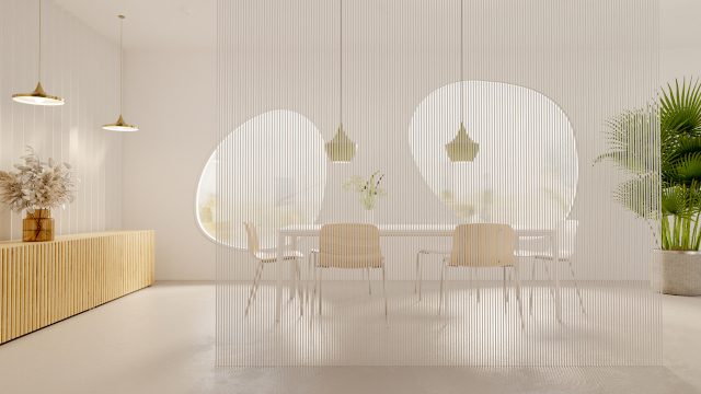 Inspirasi Sekat Fleksibel,  Partisi Sekaligus Elemen Estetika Ruang