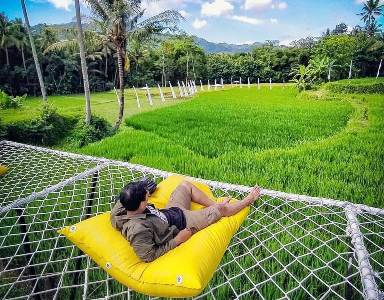 Pematang Sawah Svargabumi Magelang, Tempat Rekreasi Wisata Selfie