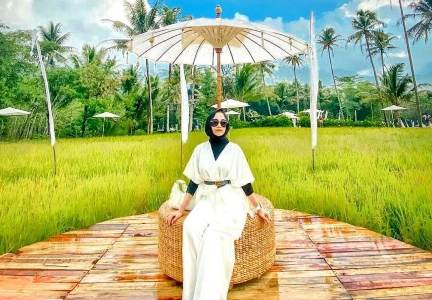 Pematang Sawah Svargabumi Magelang, Tempat Rekreasi Wisata Selfie