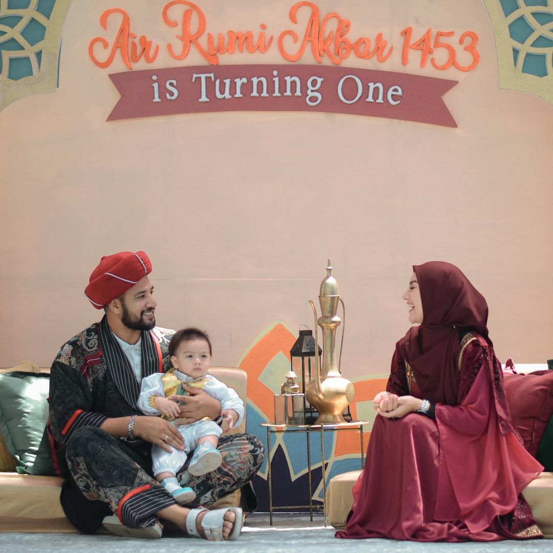 Intip Gaya Serba Turki di  Ulang Tahun Putra Ammar Zoni-Irish Bella