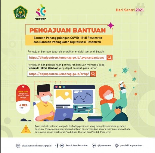 Pesantren Akan Dapat Bantuan dari Kemenag, Begini Cara Daftarnya