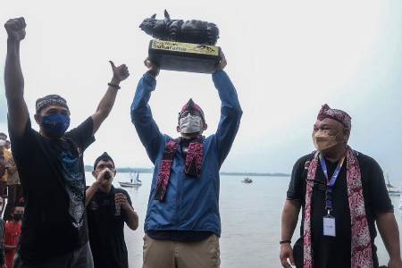 Menilik Desa Wisata Sukarame, Punya Batik Khas Pandeglang