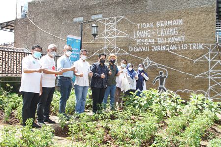 Optimalkan Halaman Masjid Jadi Lahan Pertanian Modern, Menteri BUMN Apresiasi Terobosan PLN