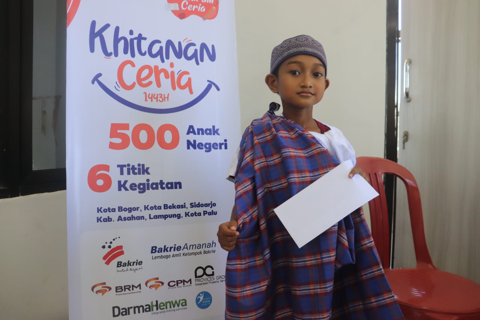 Bahagiakan Anak-Anak di Kota Palu, Bakrie Amanah Gelar Khitanan Ceria