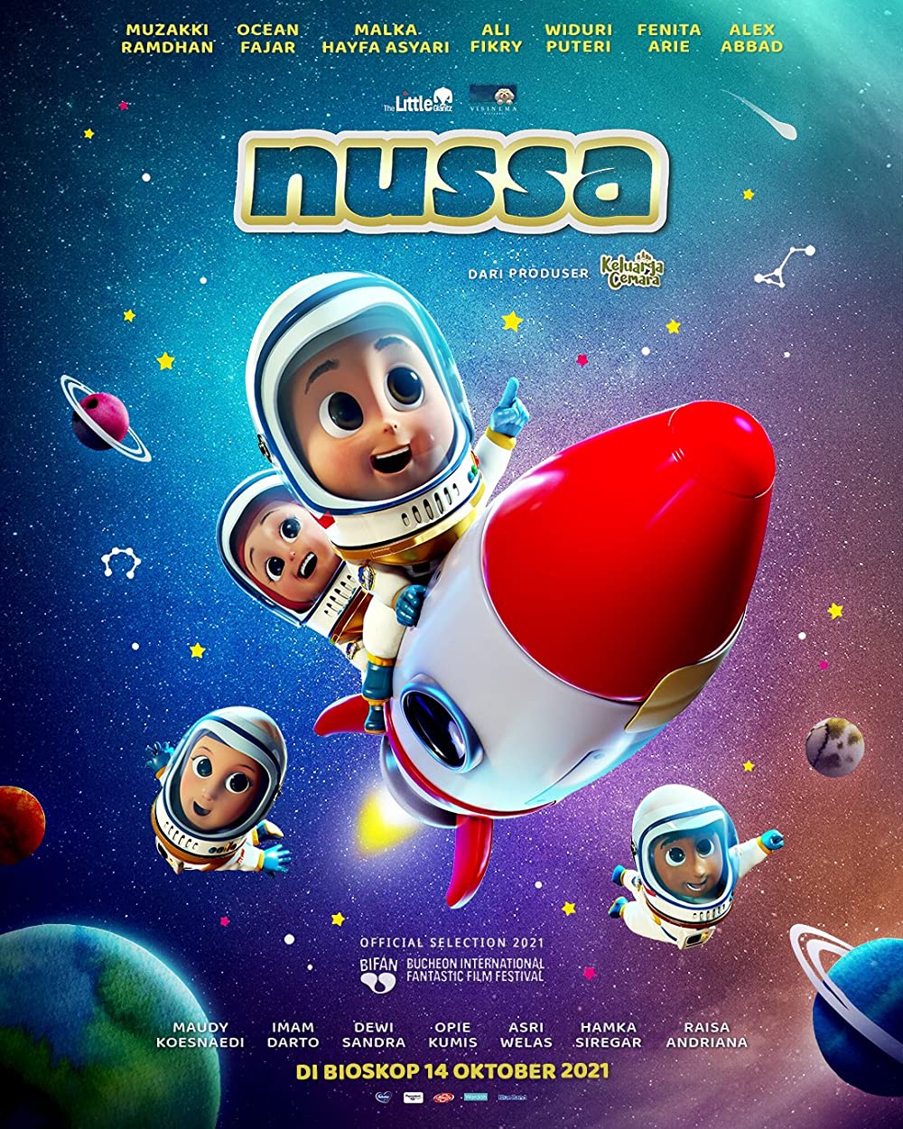 Film Nussa The Movie Masih Tayang di Bioskop, Ramai Ditonton Anak-anak