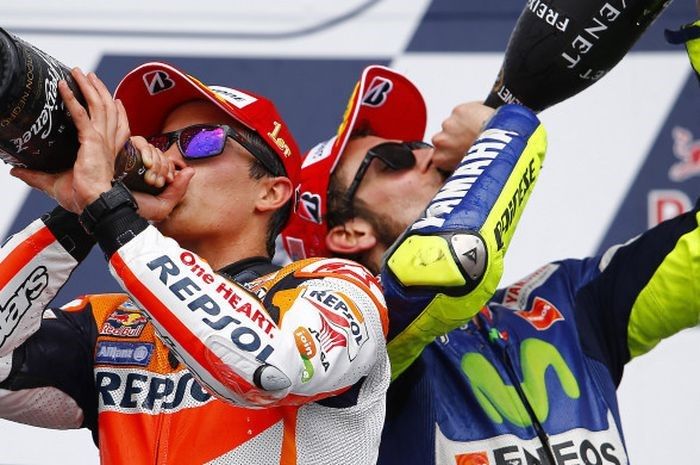 8 Rival Bebuyutan Valentino Rossi 25 Tahun Berkarier di MotoGP