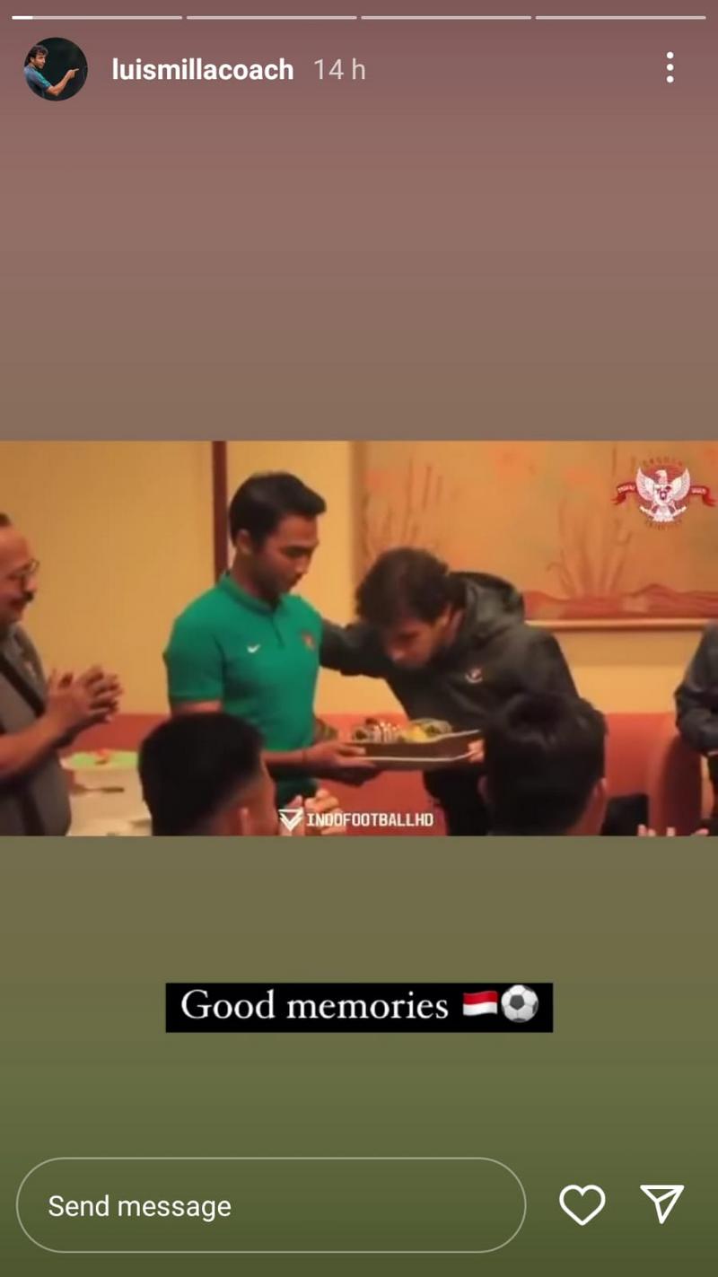 Luis Milla Ungkap Kerinduan Melatih Timnas Indonesia
