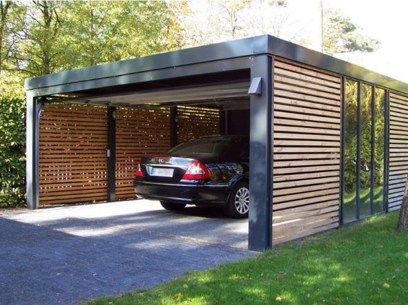 7 Inspirasi Garasi Mobil Tertutup yang Modern dan Minimalis