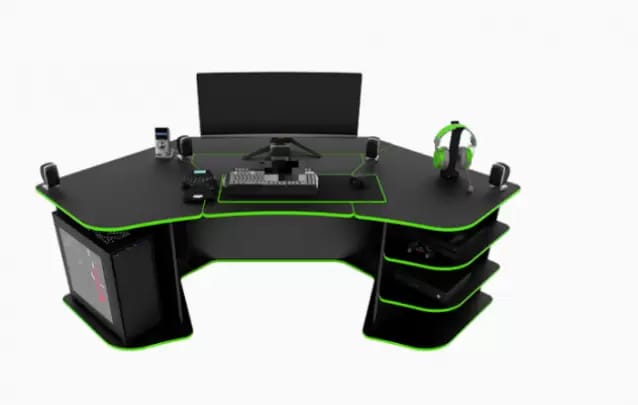 7 Rekomendasi Meja Gaming Keren yang Hemat Tempat