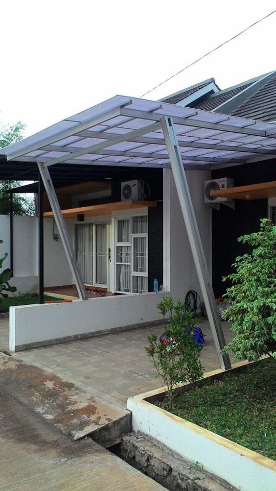 Bisa Jadi Pilihan, Ini 7 Jenis Kanopi untuk Rumah Minimalis
