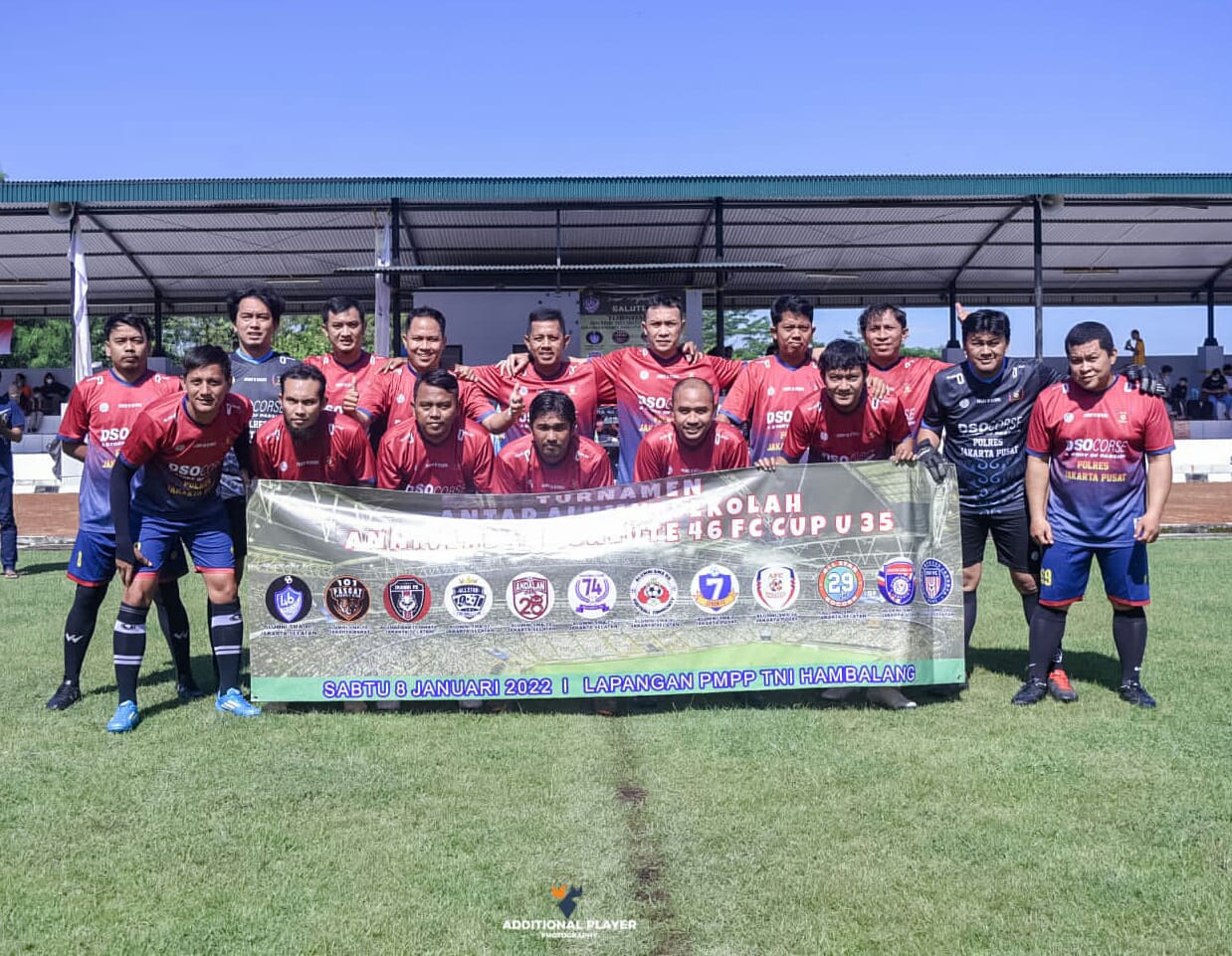Silaturahmi dan Sportivitas Hangatkan Kompetisi Sepak Bola Salute 46 FC