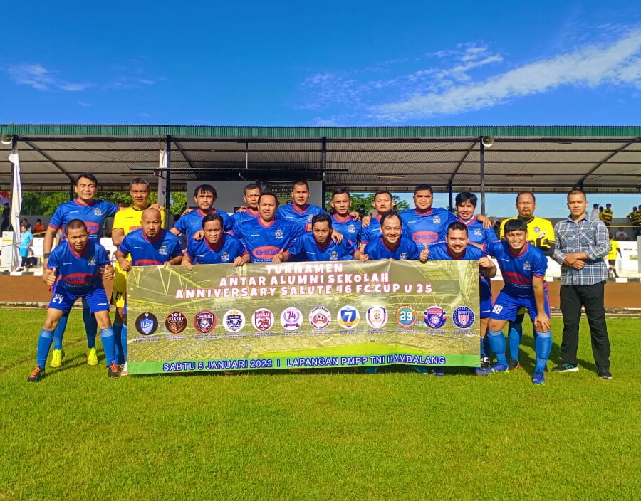 Silaturahmi dan Sportivitas Hangatkan Kompetisi Sepak Bola Salute 46 FC