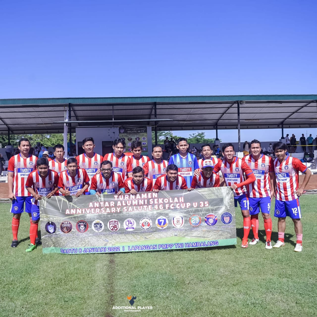 Silaturahmi dan Sportivitas Hangatkan Kompetisi Sepak Bola Salute 46 FC