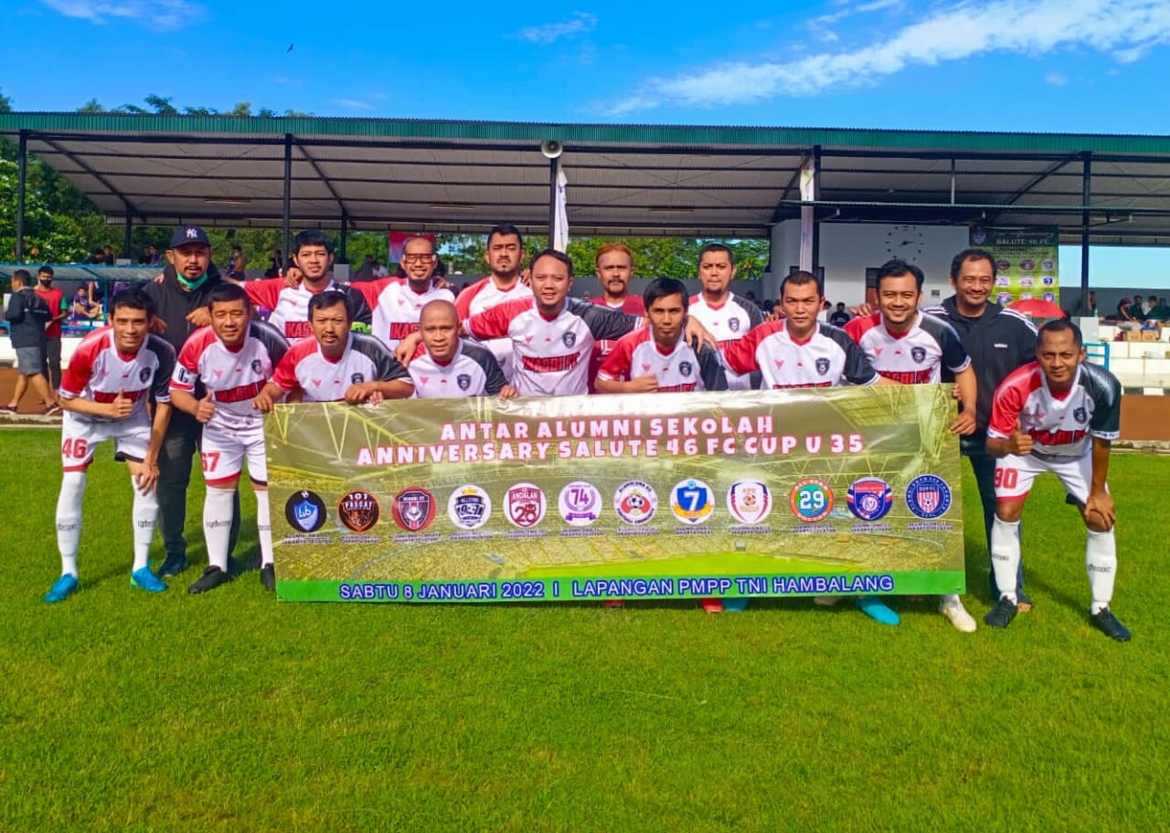Silaturahmi dan Sportivitas Hangatkan Kompetisi Sepak Bola Salute 46 FC