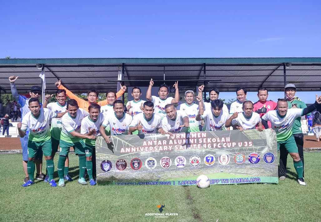 Silaturahmi dan Sportivitas Hangatkan Kompetisi Sepak Bola Salute 46 FC