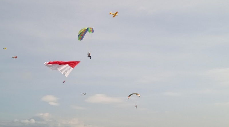 Atraksi Kedirgantaraan,  Meriahkan HUT FASI ke 50 di Lanud Adisutjipto