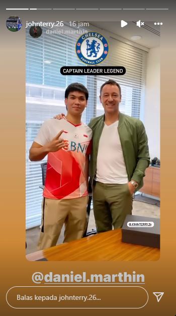 Momen Daniel-Greysia Bertemu John Terry di London