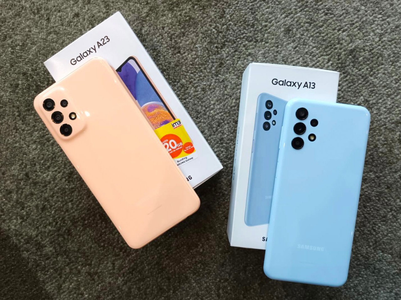 Samsung Galaxy A13 dan A23 Meluncur, Ini Spesifikasi dan Harganya