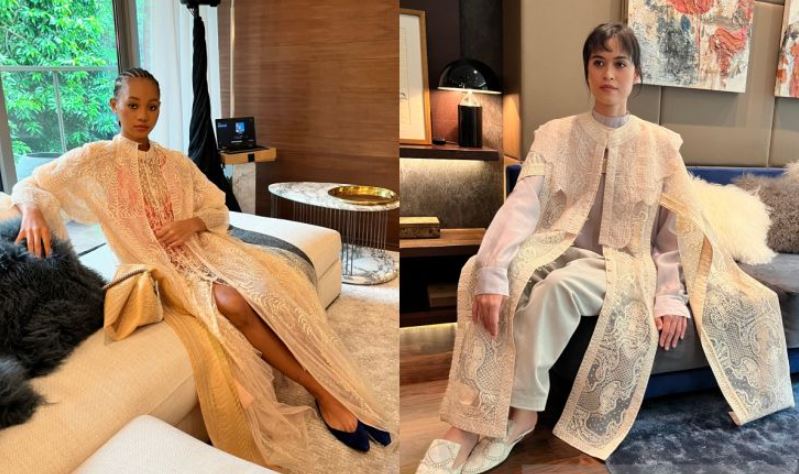 Elegan dengan Detail Cantik, Karya Sapto Ini Bisa Jadi Pilihan Busana Lebaran