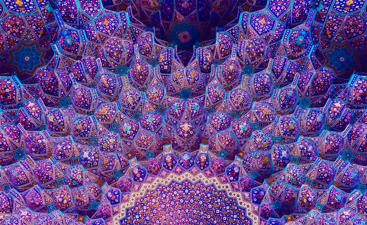 7 Arsitektur Plafon Masjid Gambarkan Keindahan Semesta