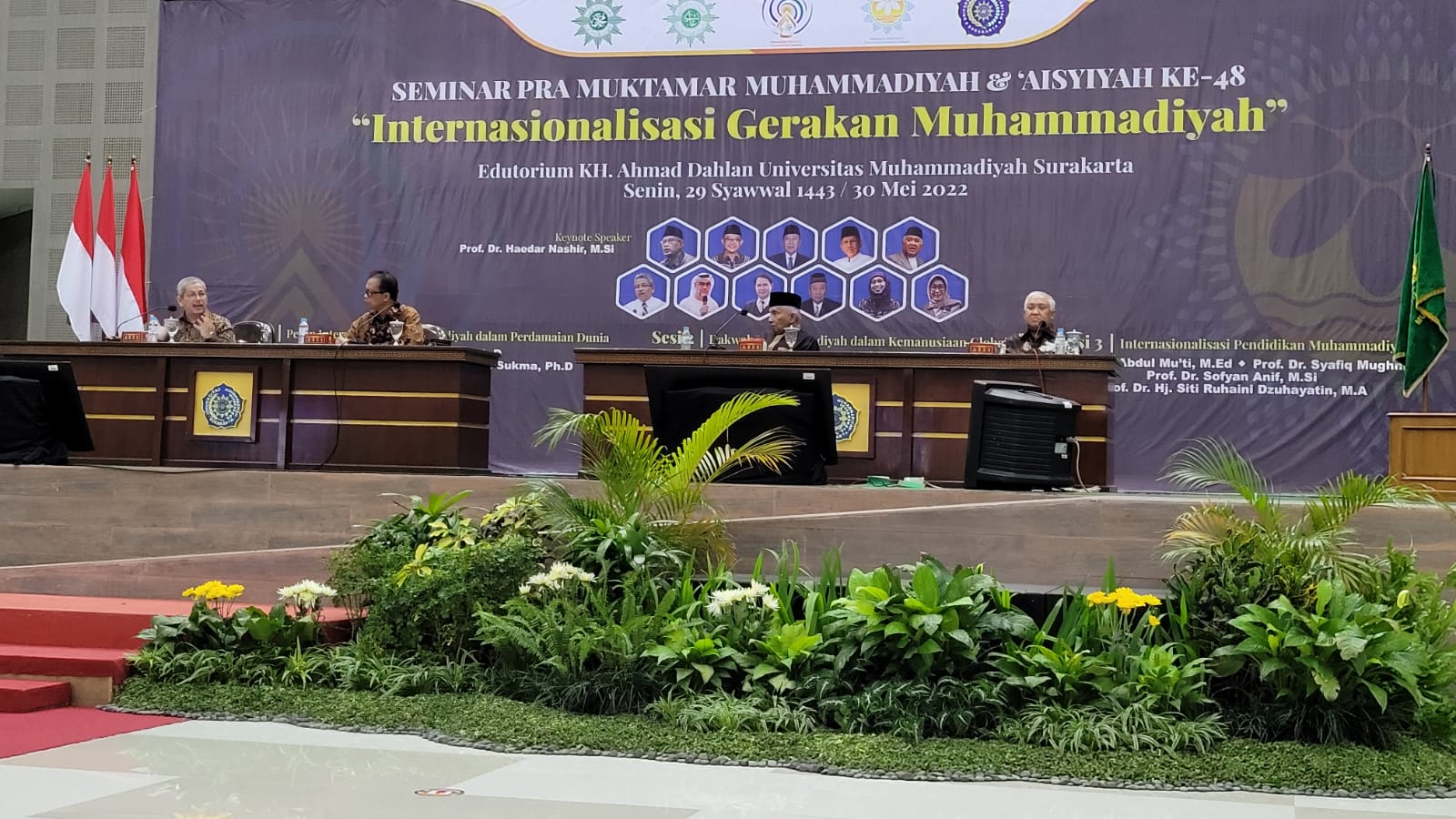 Amien Rais dan Din Syamsuddin Satu Panggung, Bersatu Bahas Masa Depan Muhammadiyah