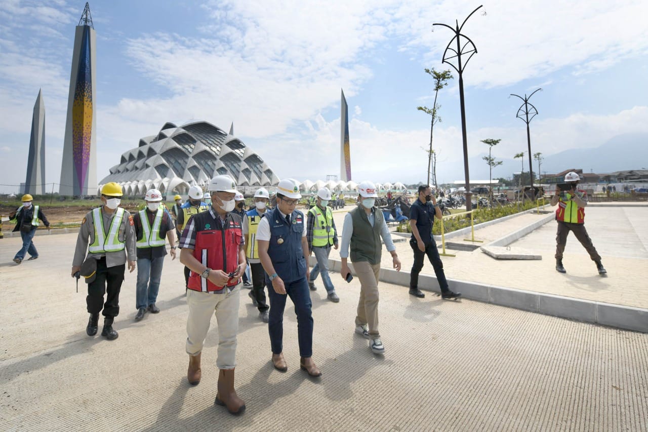 Pembangunan Masjid Al-Jabbar Ditargetkan Selesai Akhir Tahun 2022