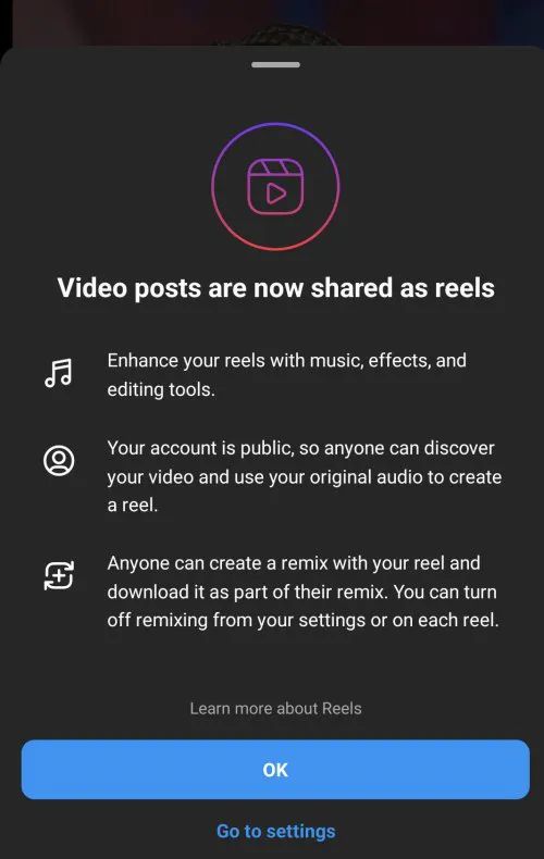 Video Feed di Instagram jadi Reels, Begini Penjelasannya