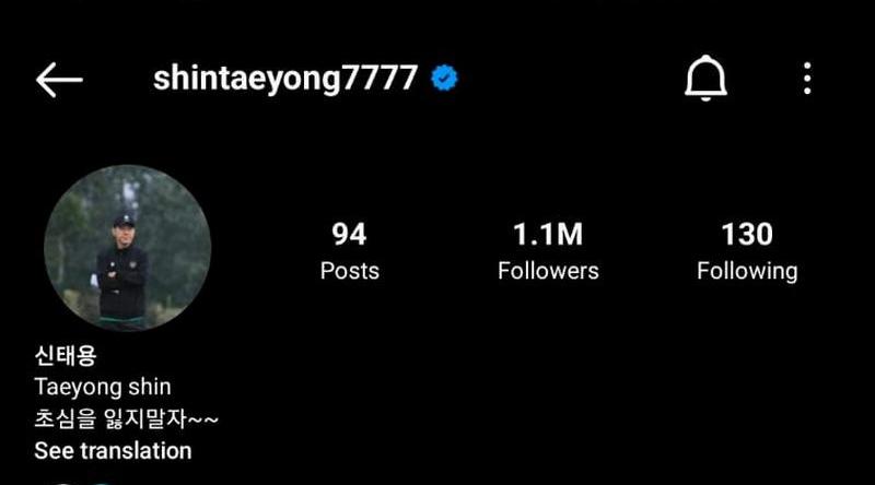 2 Tahun Latih Timnas Indonesia, Akun IG Shin Tae-yong Dibanjiri Pengikut