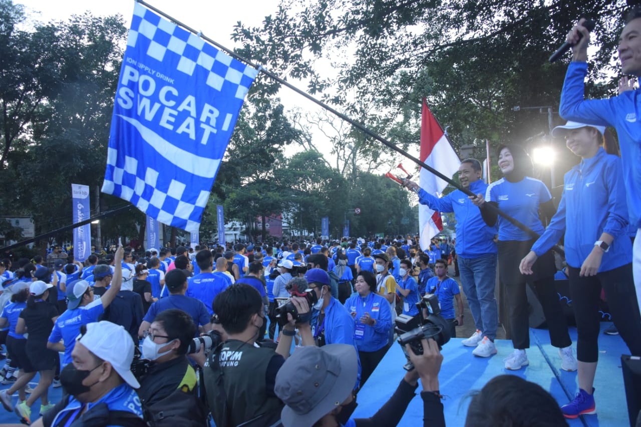 Buka Pocari Sweat Run Indonesia 2022, Ini Pesan Ridwan Kamil