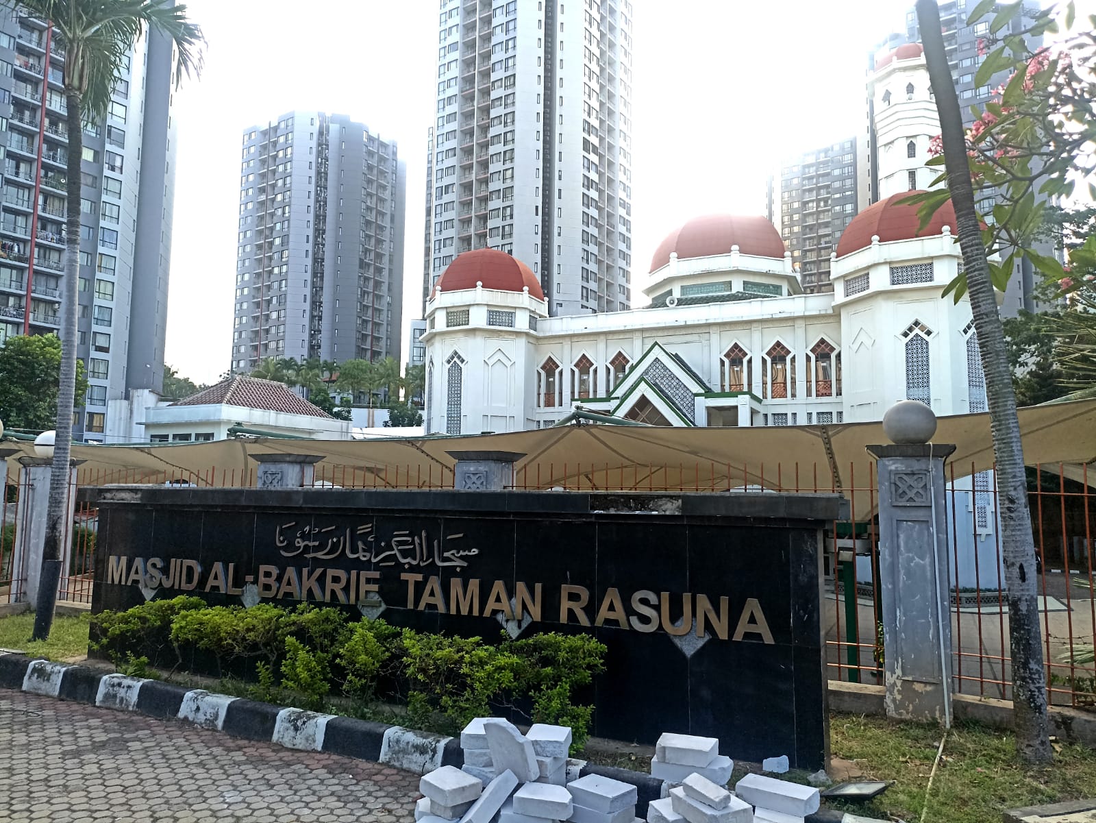 Arsitek Payung Masjid Al-Bakrie Didatangkan Langsung dari Italia