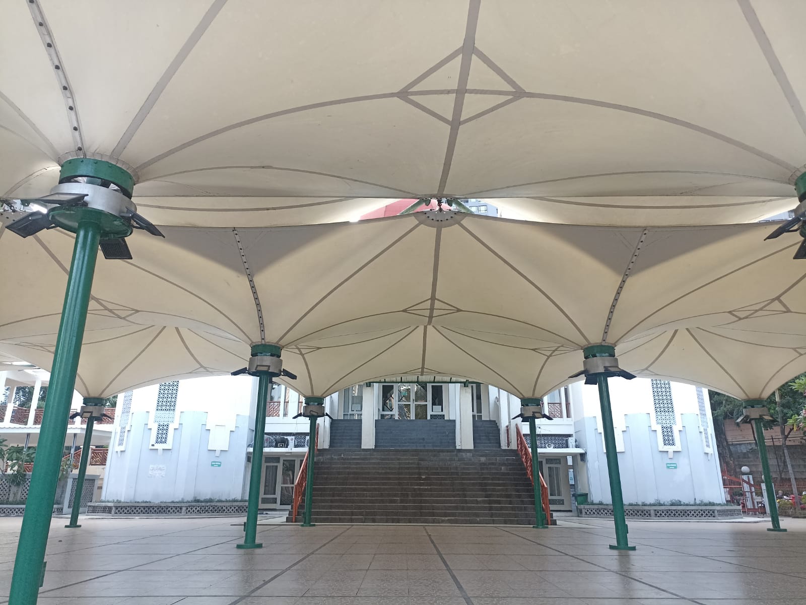 Arsitek Payung Masjid Al-Bakrie Didatangkan Langsung dari Italia