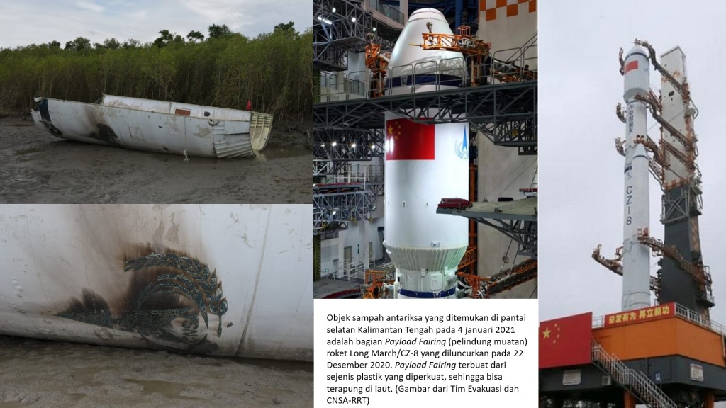 7 Sampah Antariksa Ini Pernah Jatuh di Indonesia, Terbanyak Milik China