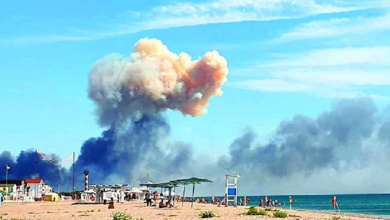 9 Pesawat Tempur Rusia Hancur Dibombardir AU Ukraina