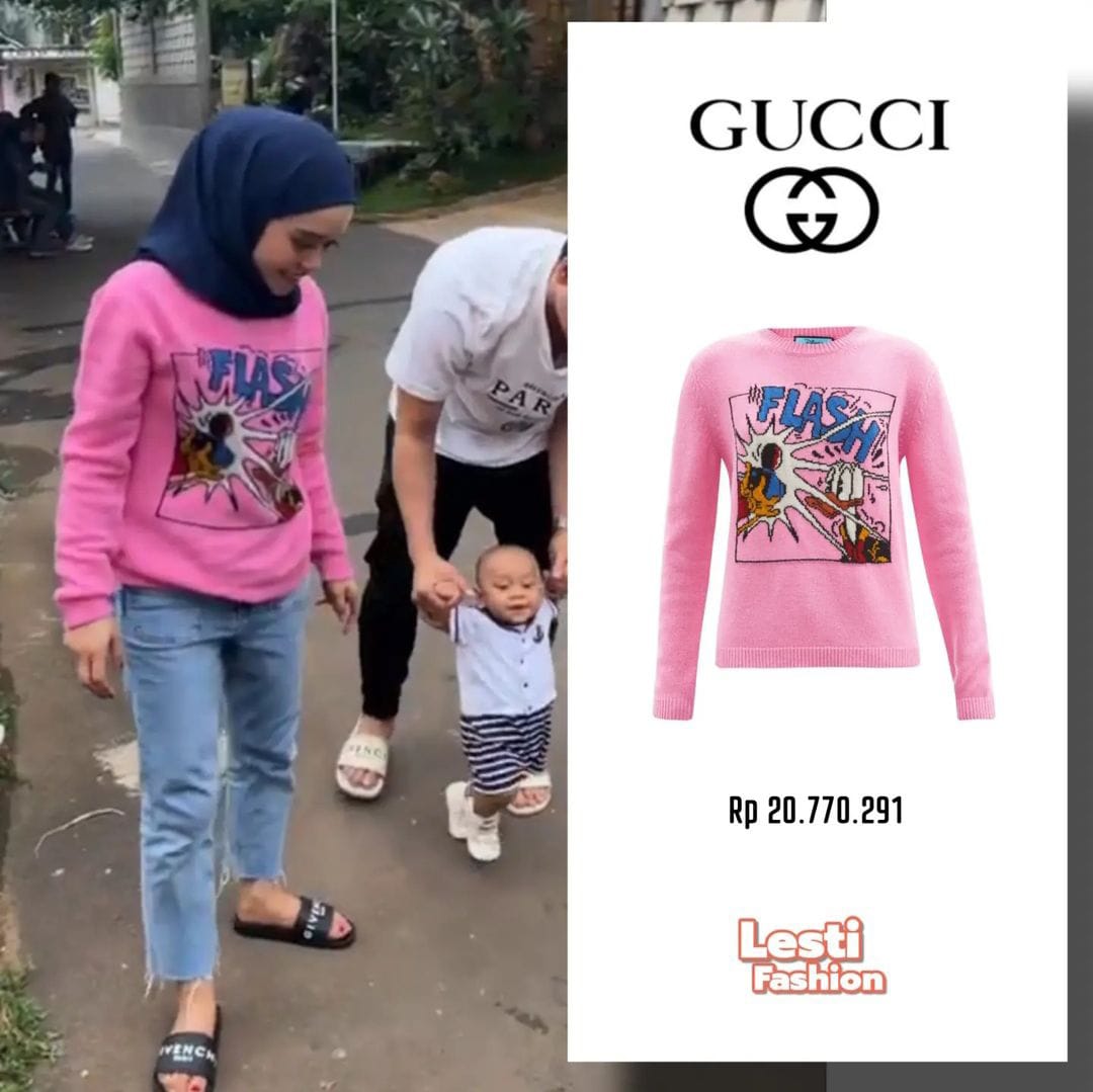 Tampil Chic dengan Warna Pink, Segini Harga Baju Lesti Kejora