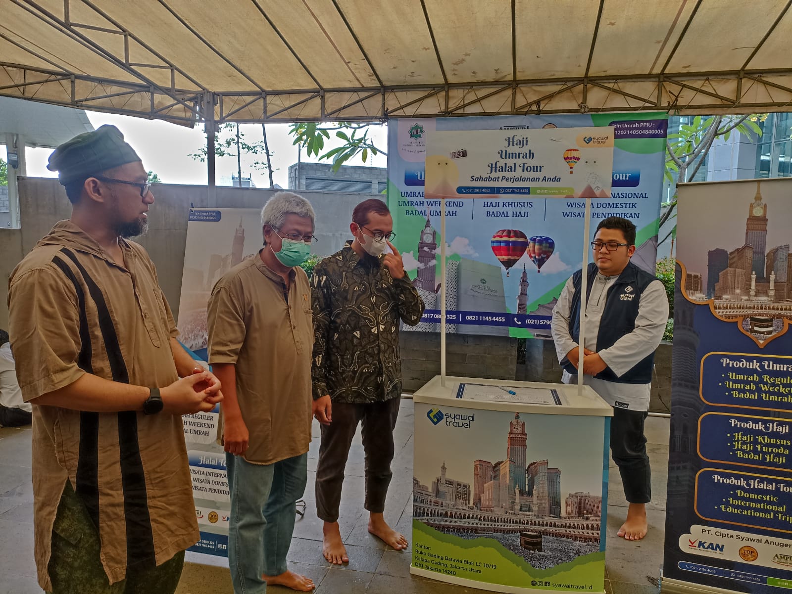 Masjid WTC Jenderal Sudirman Gelar Launching Program Umrah