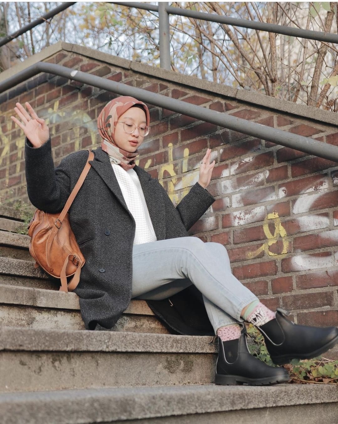 5 Inspirasi OOTD Hijab Ala Influencer Gita Savitri