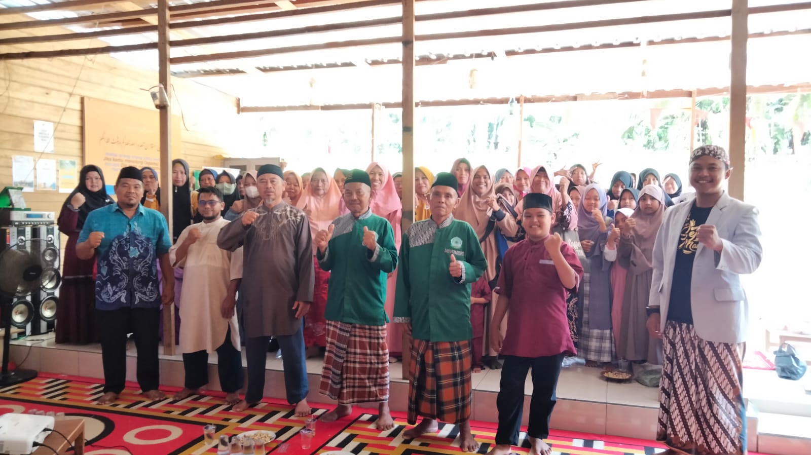 Geliat Surau Ka’bah Madani Jadi Pusat Belajar Qur'an di Pedalaman Kalimantan