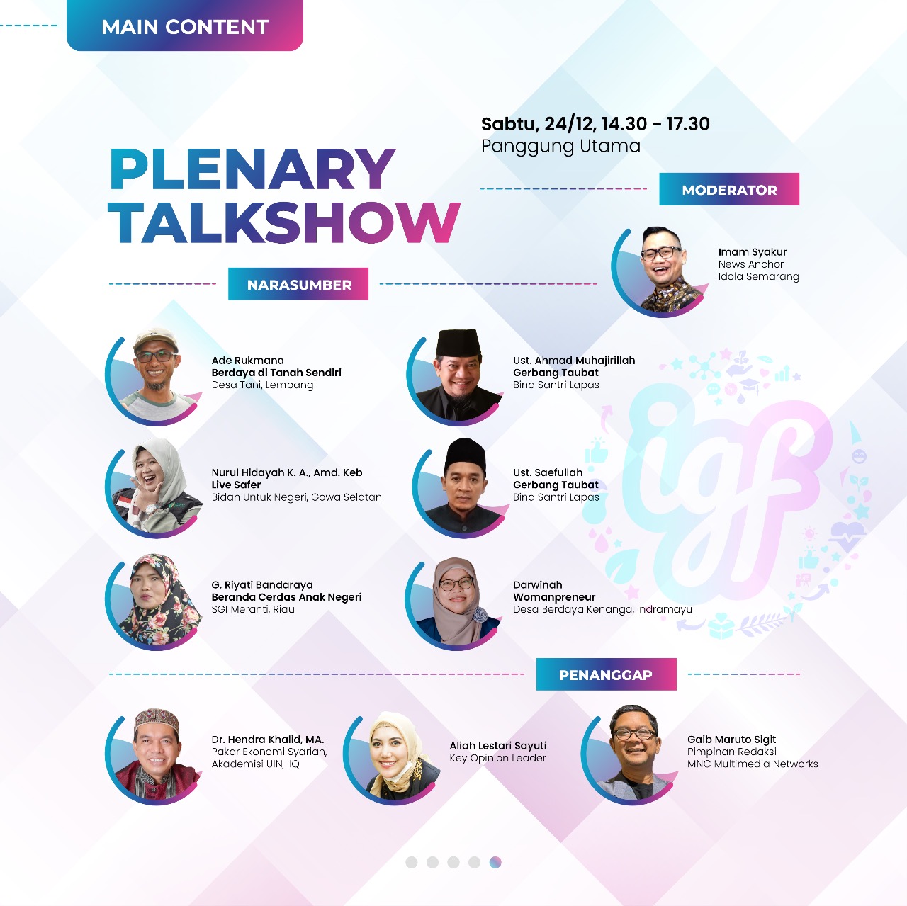 Dompet Dhuafa Gelar Public Expose di Indonesia Giving Fest 2022