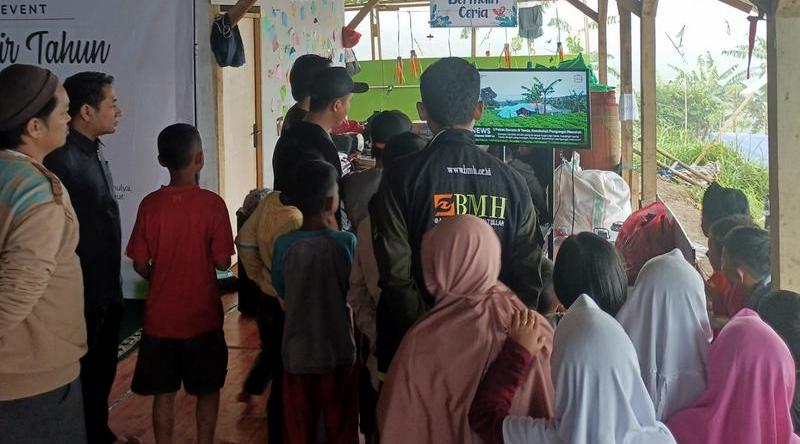 BMH Rayakan Milad dan Doa Akhir Tahun bersama Penyintas Gempa Cianjur