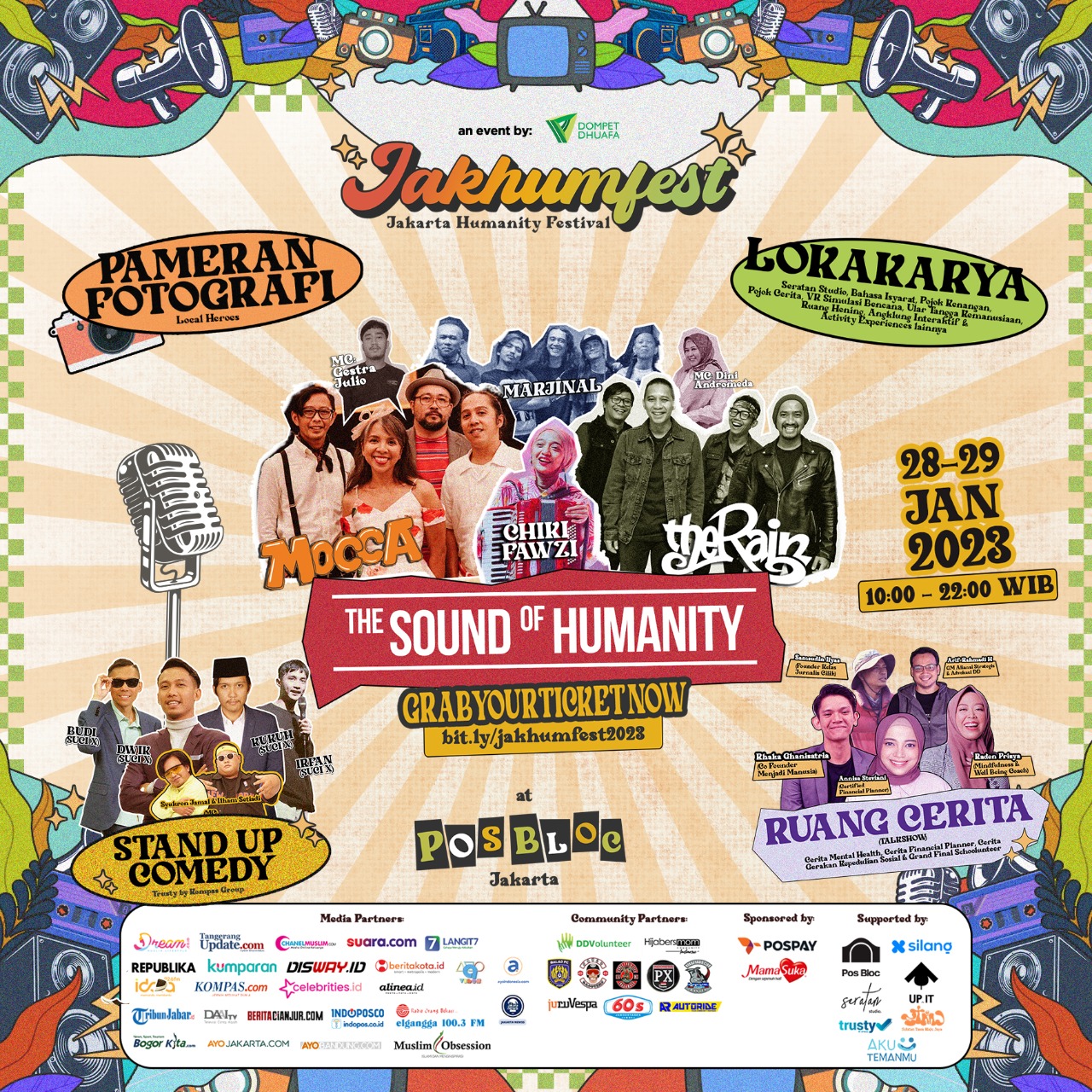 Tingkat Kepedulian, Dompet Dhuafa Gelar Jakhumfest #3