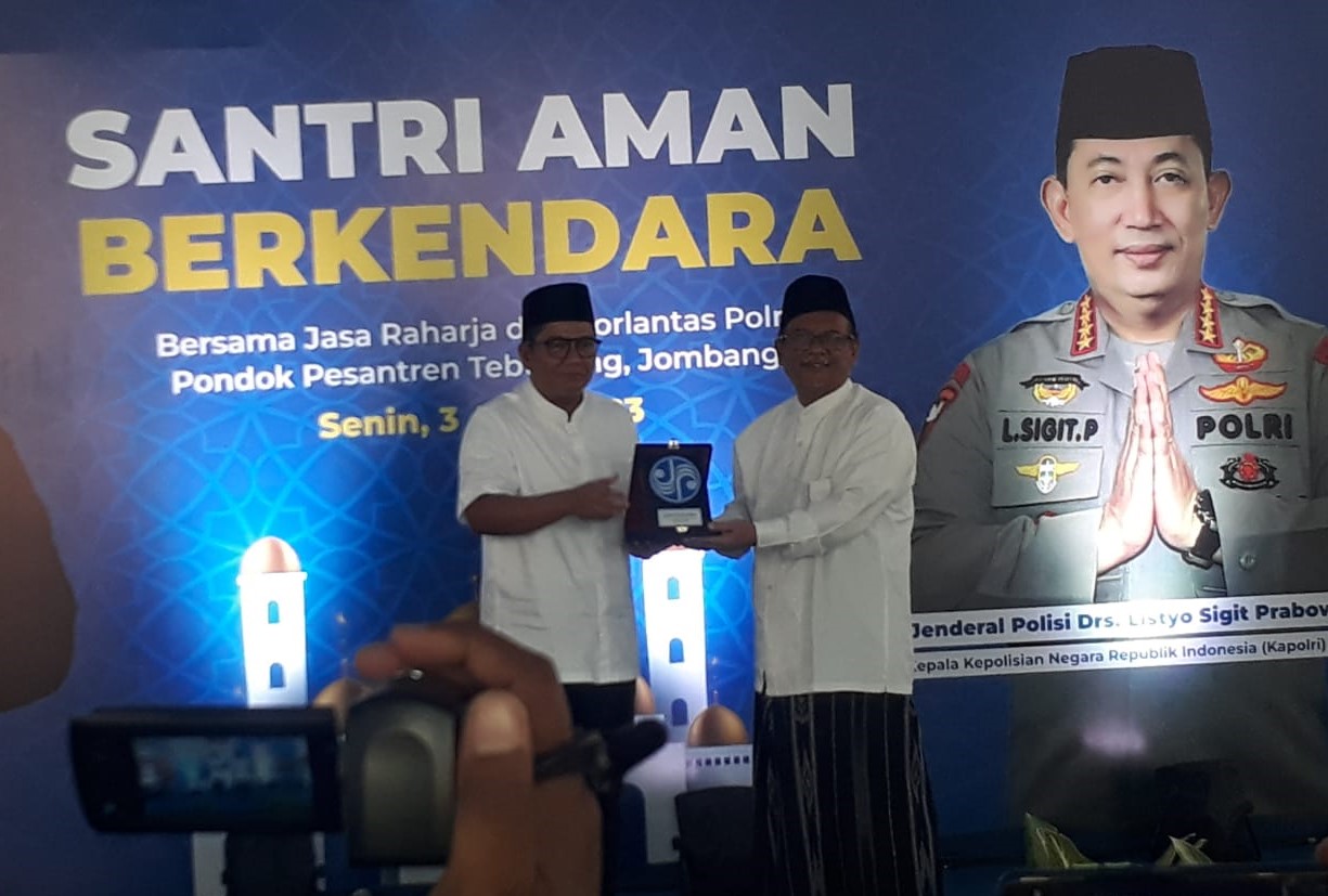 Ponpes Tebuireng Jombang Jadi Pilot Project Keselamatan Berkendara