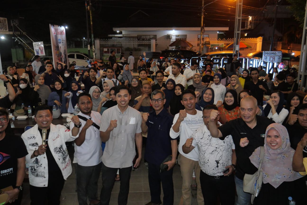 Putra Bos Panasonic Gobel Indonesia Berbagi Inspirasi dengan Milenial Gorontalo