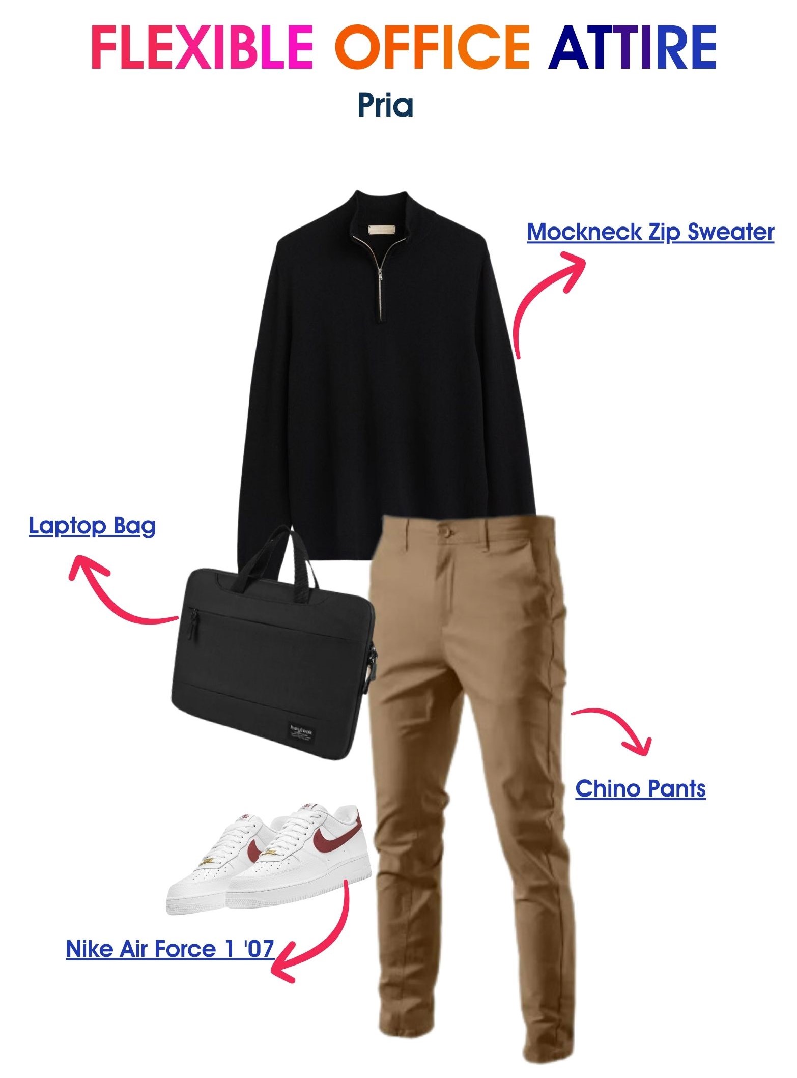 3 Gaya Fesyen dari Meeting hingga Hangout, Makin Trendy dengan Nike Air Force 1