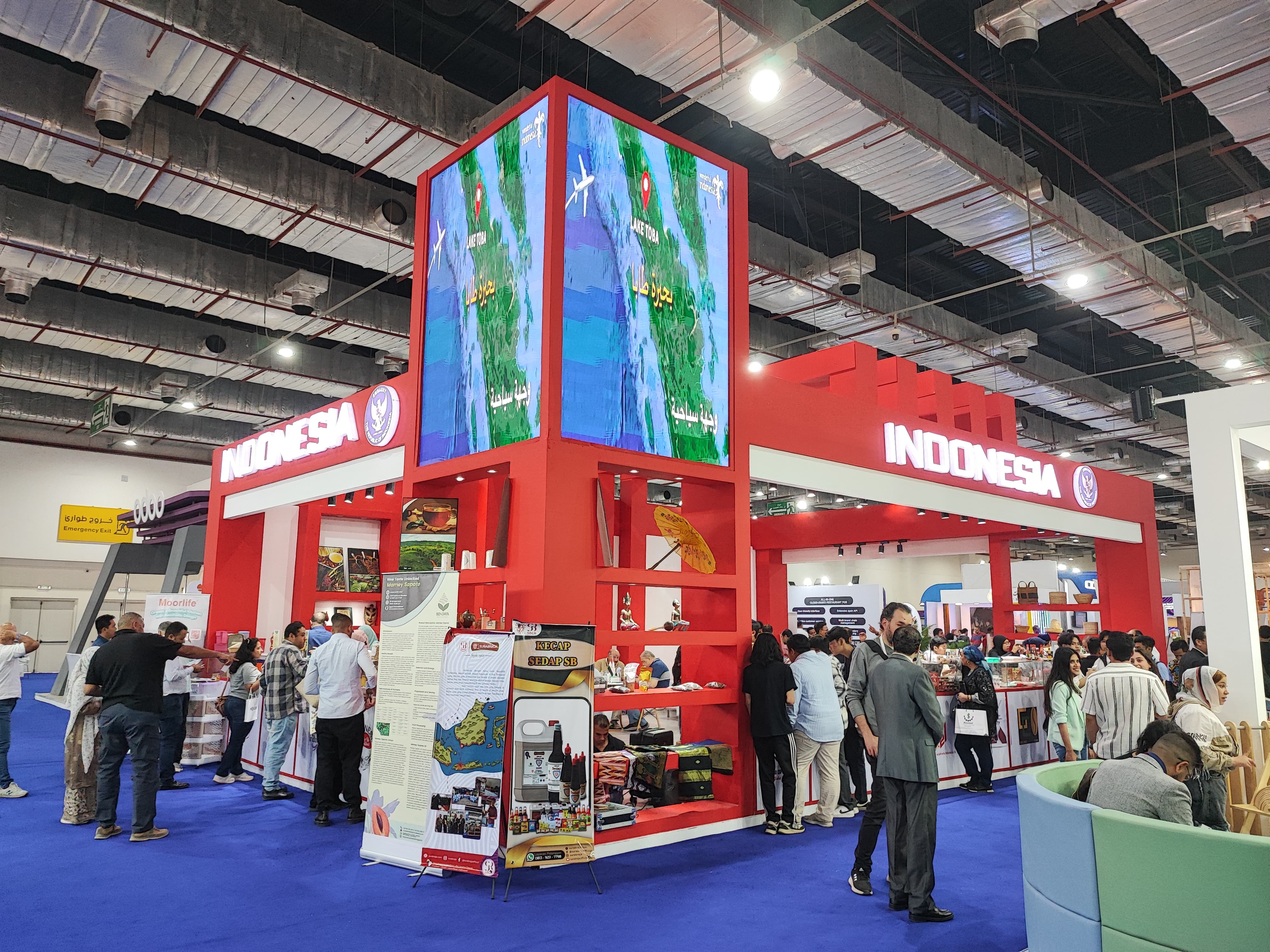 Transaksi Produk Makanan-Minuman RI Capai 15,68 juta dolar Pada Pameran Dagang Cafex Expo di Kairo