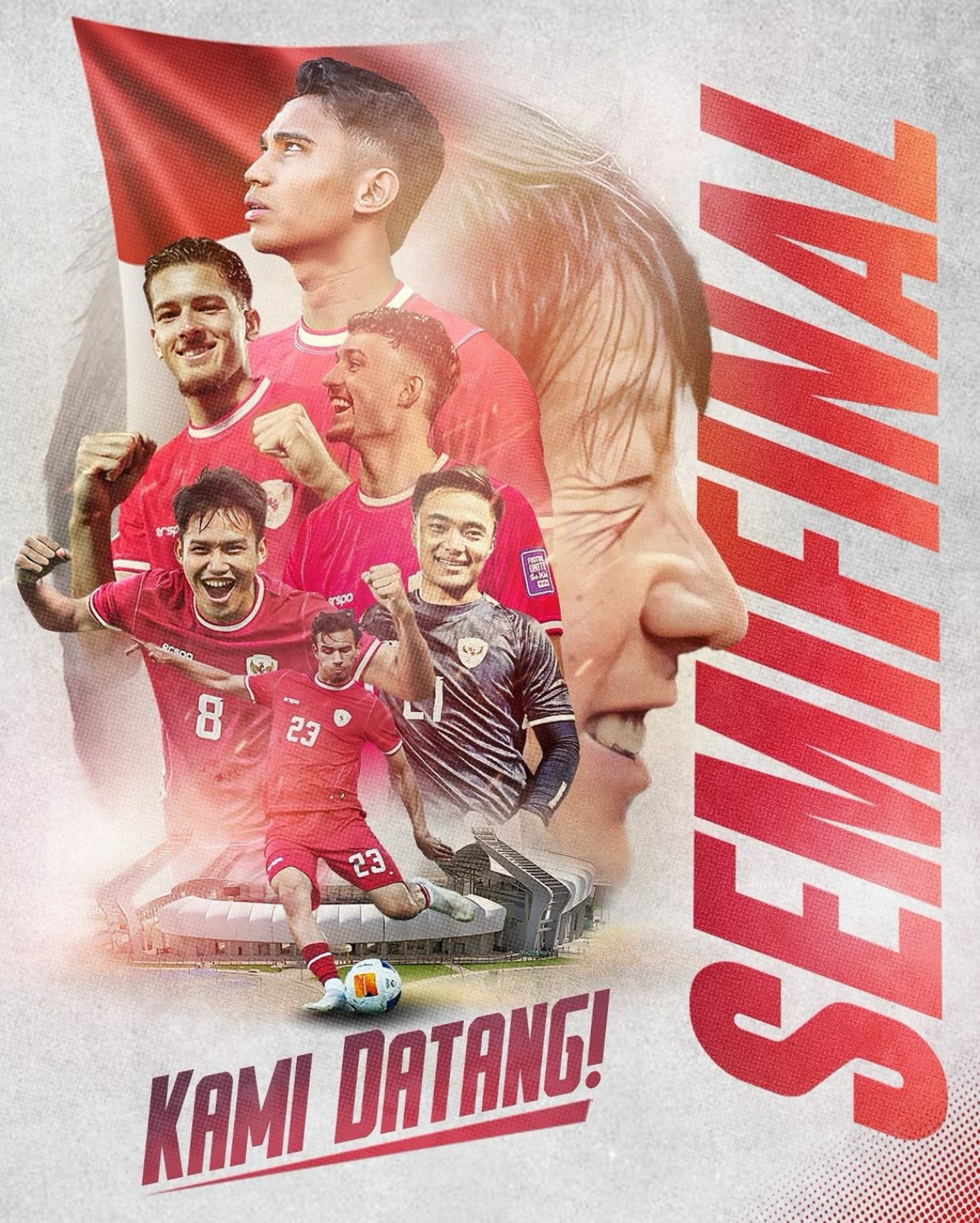 Menang Dramatis! Indonesia Lolos Semifinal Tumbangkan Korsel Lewat Adu Pinalti